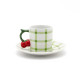 Coffee Cup and Saucer Set - 6 Pcs